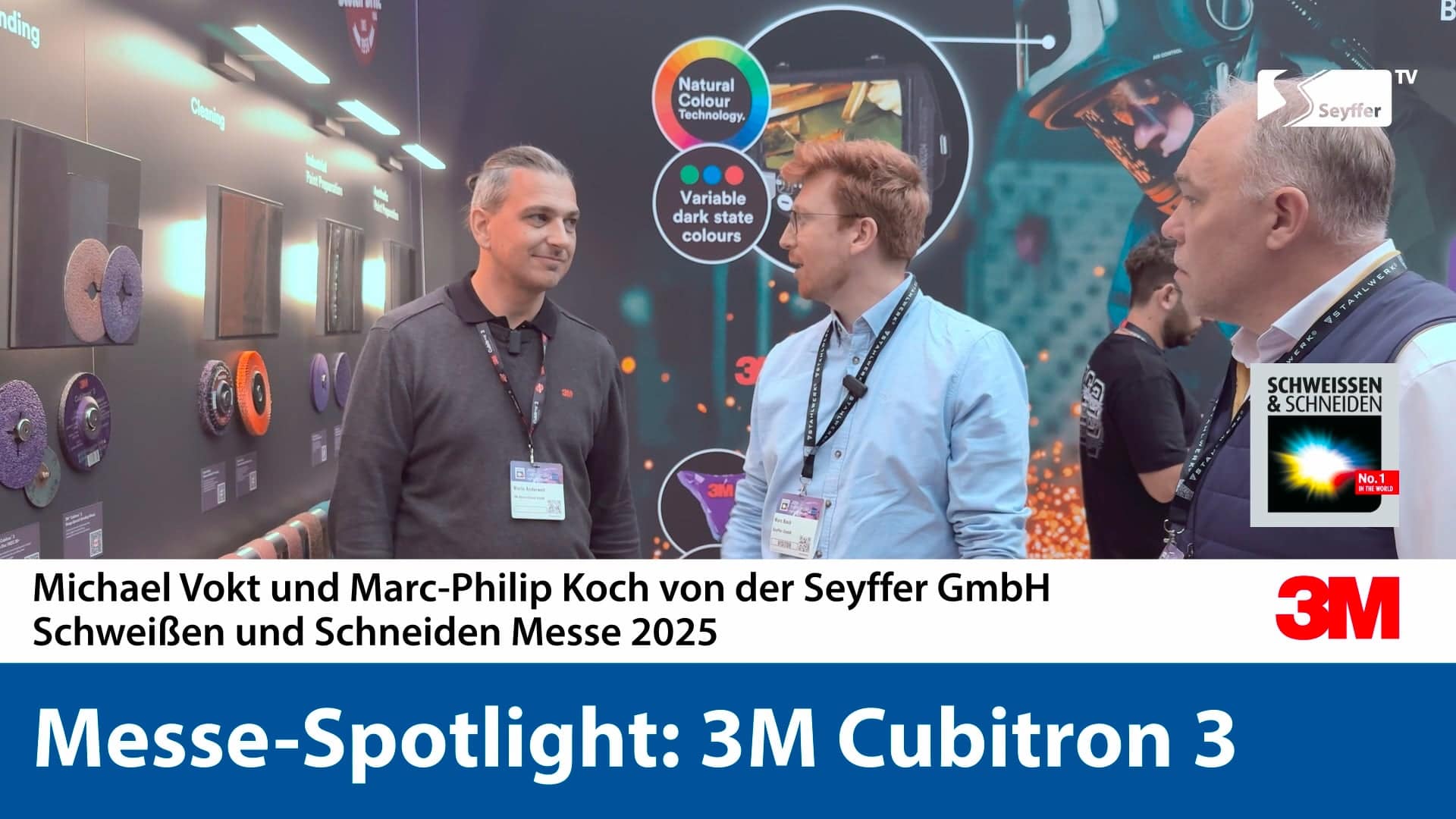 Marc-Philip Koch im Gespräch mit Mario Anderweit (3M) über Cubitron 3