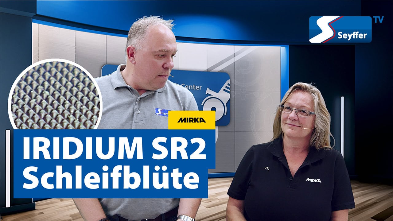 Die Mirka Iridium SR2: Premium-Schleifblüten für ein perfektes Finish