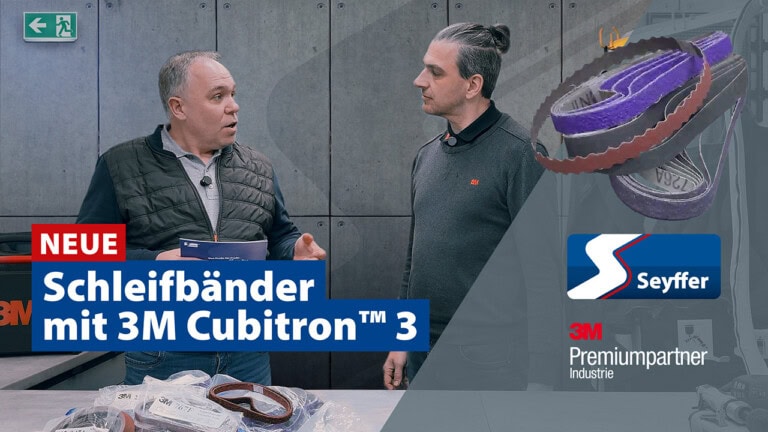 Schleifbänder im Überblick – Cubitron 3