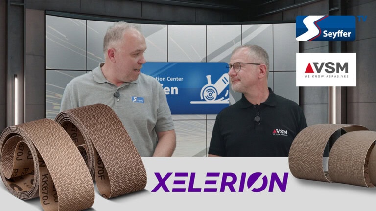 Xelerion – Das innovative Schleifmittel von VSM für maximale Effizienz