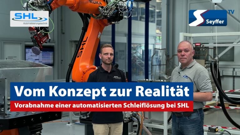 Vorabnahme einer automatisierten Schleifanlage – kurz vor der Auslieferung